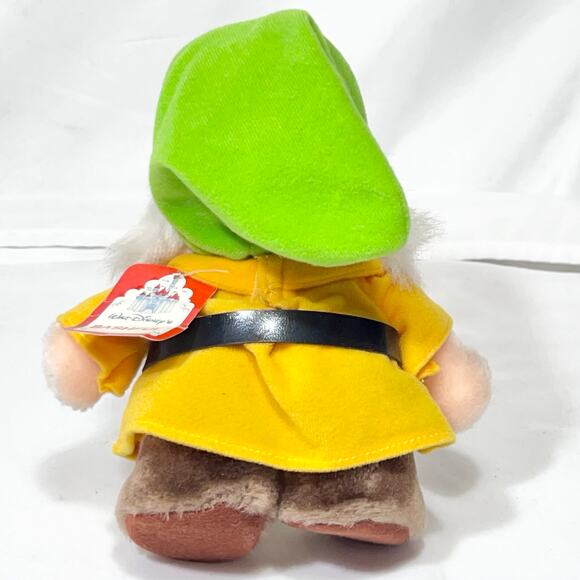 Vintage Disney World Seven Dwarfs Plushie Complete Set of 7 With Tags Snow White - Picture 7 of 15